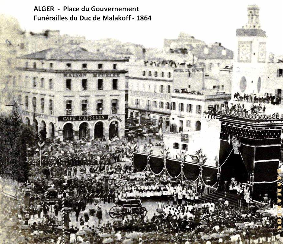 2448- Alger - Funerailles du Duc de Malakoff2 - 1864.jpg